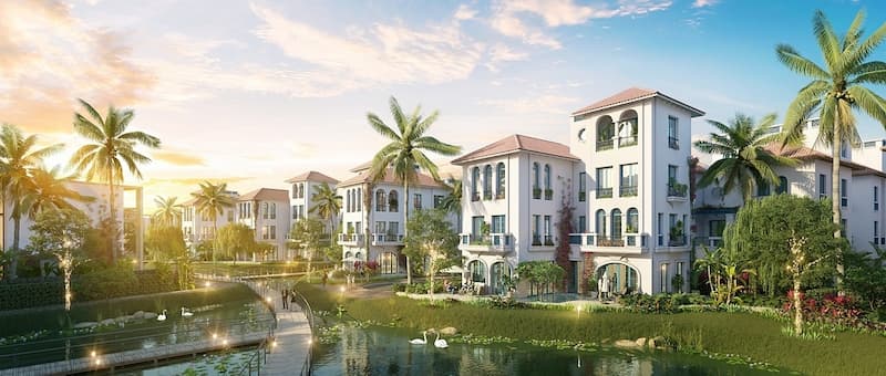 Biệt thự Mallorca tại Sun Elite City Hạ Long với lối kiến trúc Địa Trung Hải đặc sắc
